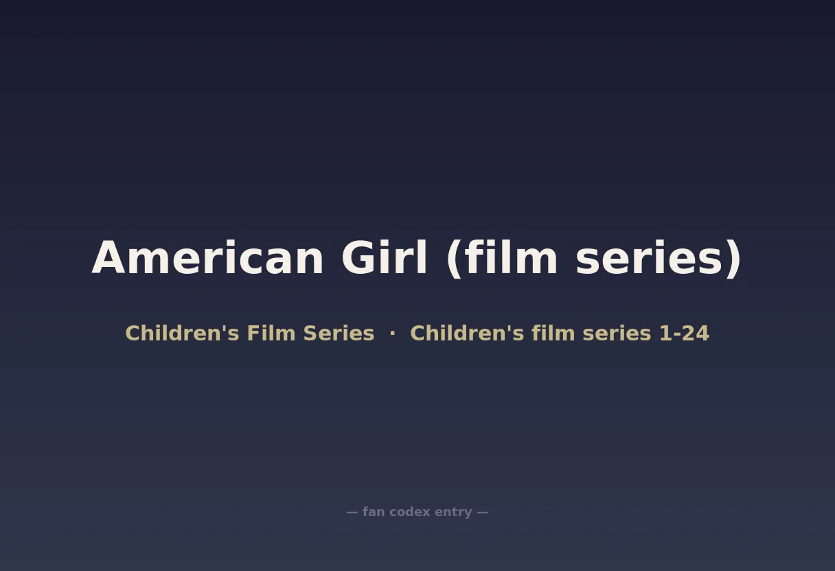 American Girl (film series)